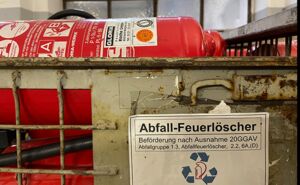 Fluor- und lösungsmittelfreie Feuerlöscher Köln